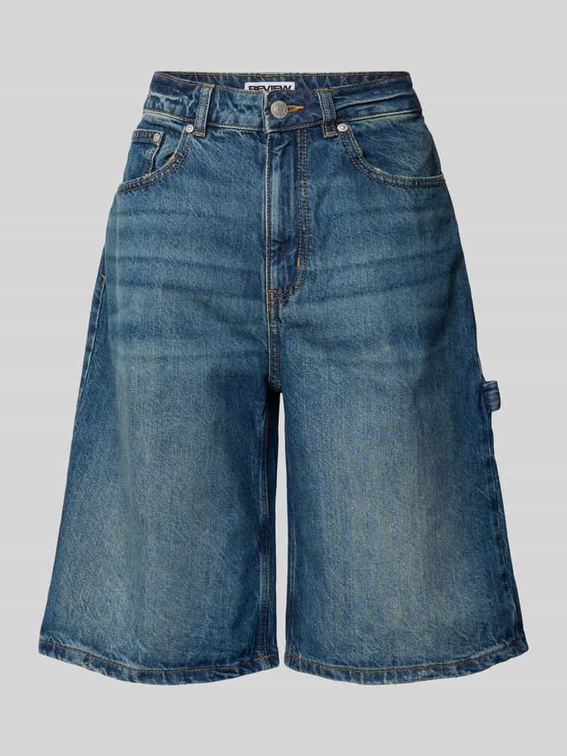 Review Baggy fit korte jeans in 5-pocketmodel