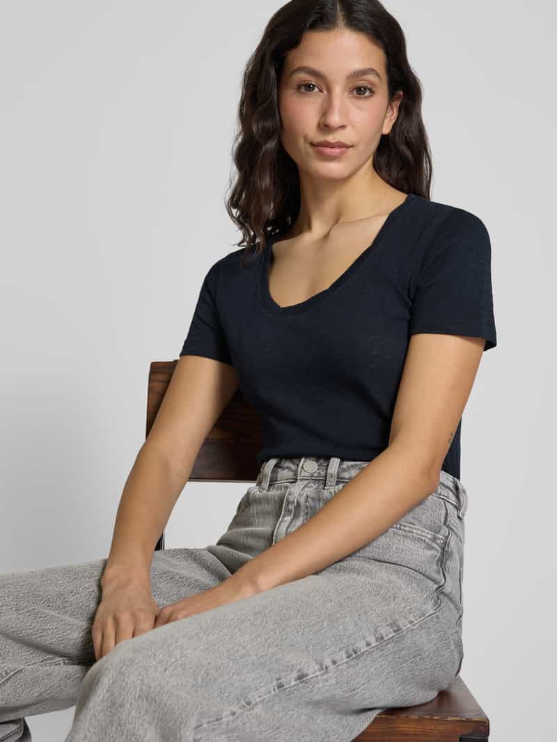 Marc O'Polo Shaped fit T-shirt van puur katoen