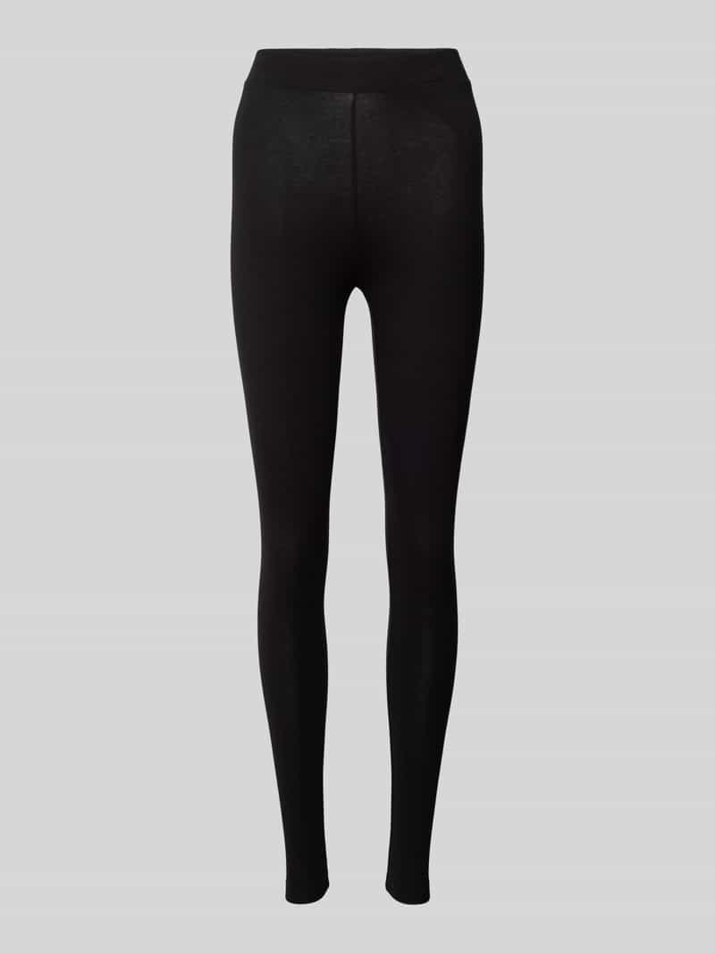Skinny fit legging in effen design, model 'LIVE LOVE NEW'