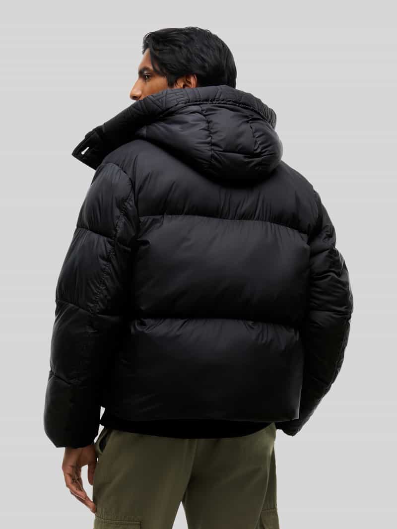 Tommy Jeans Regular fit pufferjack met capuchon