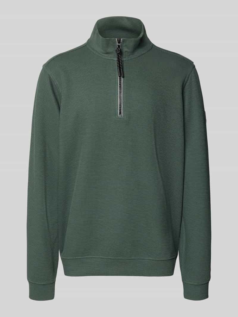 Lerros relaxed fit sweatshirt van katoenmix model 'SELANIK'