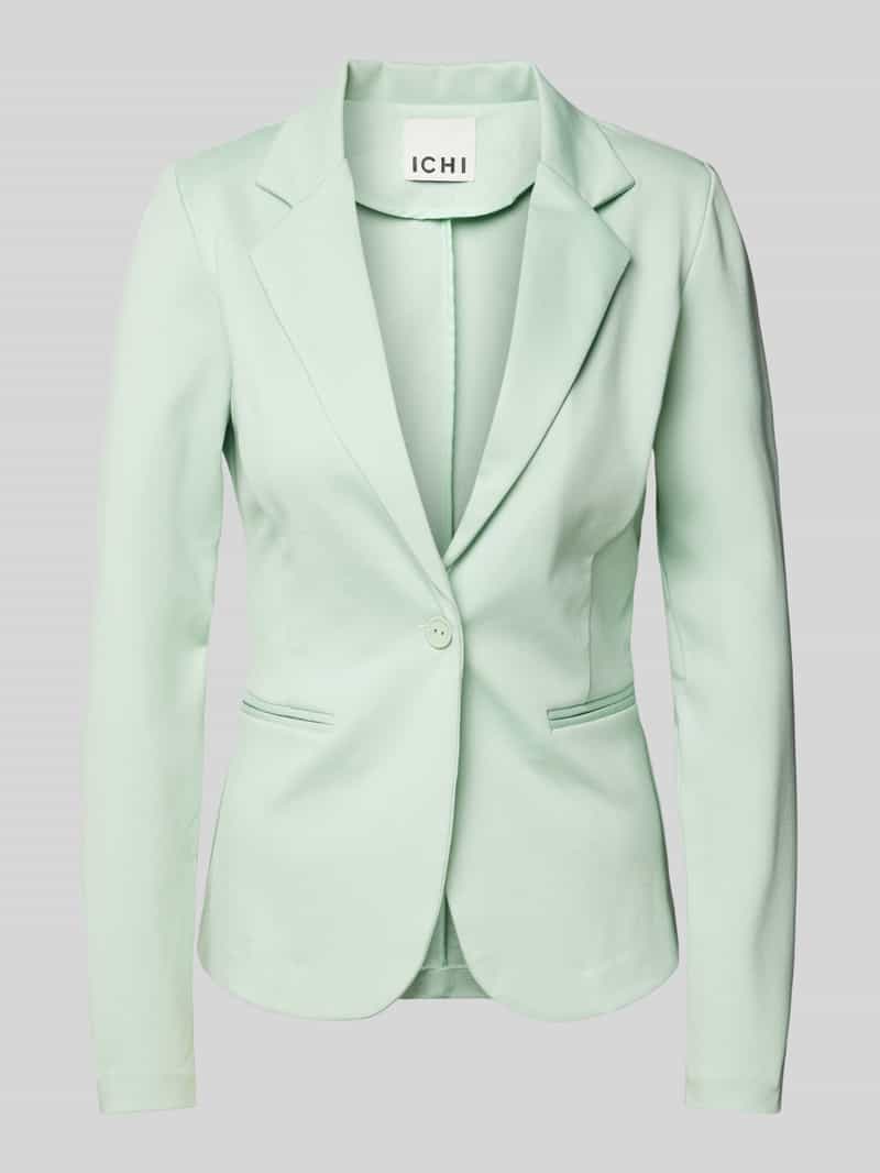 Ichi Slim fit blazer met paspelzakken model 'KATE'