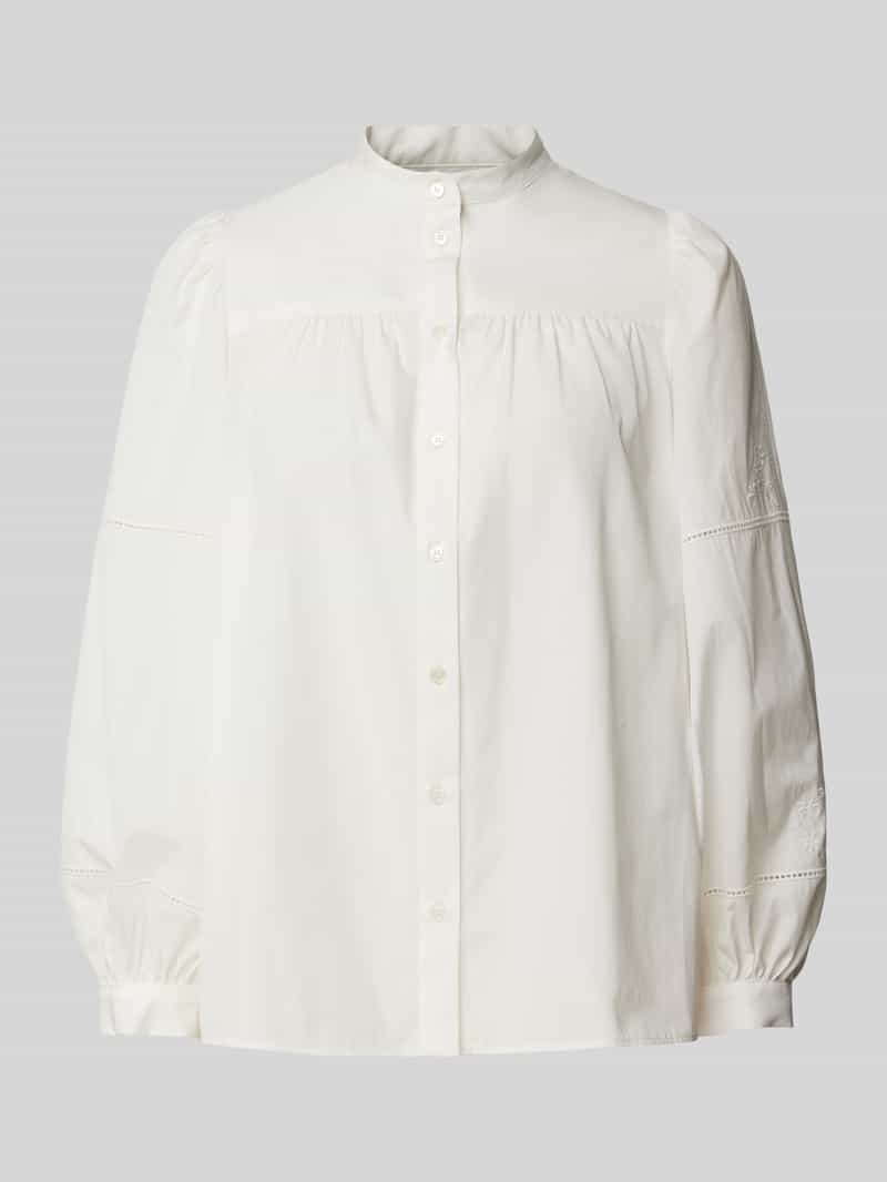 Weekend Max Mara Regular fit blouse met opstaande kraag model 'RIBALDO'