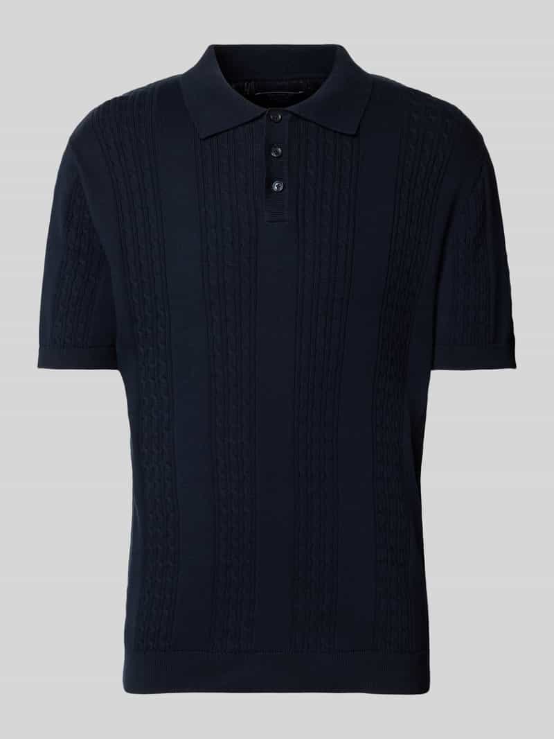 MCNEAL Regular fit poloshirt met korte knoopsluiting