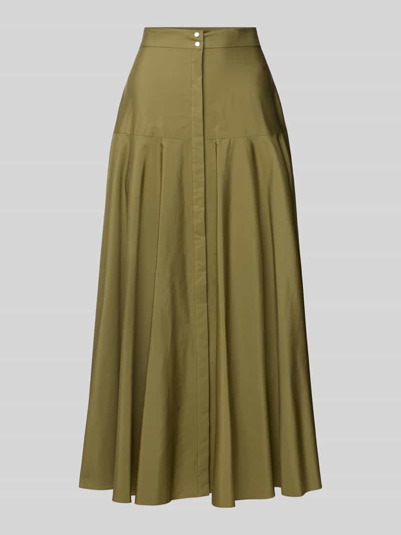 Max Mara Studio Maxirok in laagjeslook model 'OXIRIA'