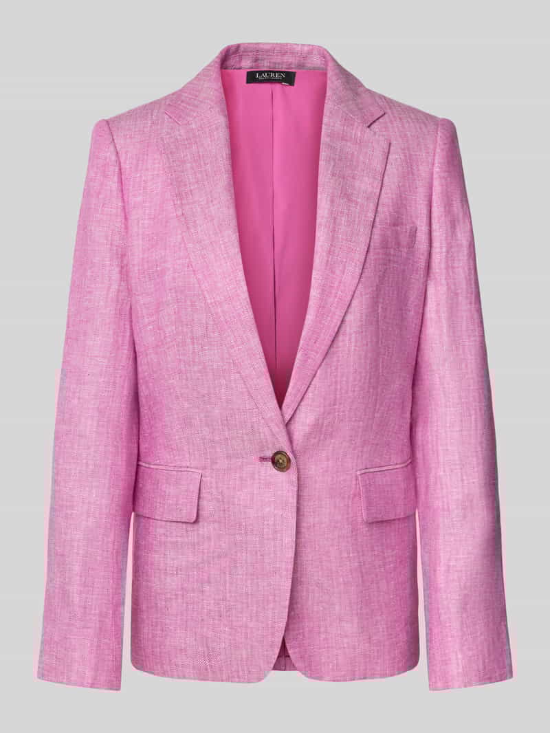 Lauren Ralph Lauren Linnen blazer met reverskraag model 'BONARO'