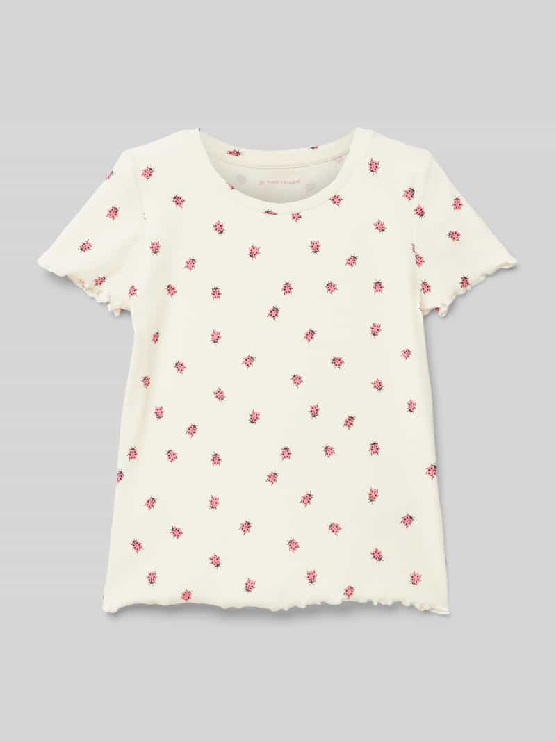 Tom Tailor Regular fit T-shirt met ronde hals