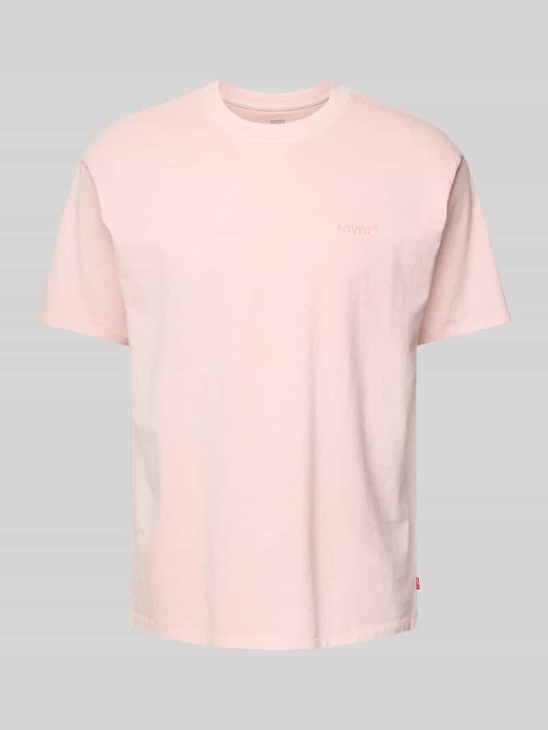 Levi's T-shirt met labelstitching