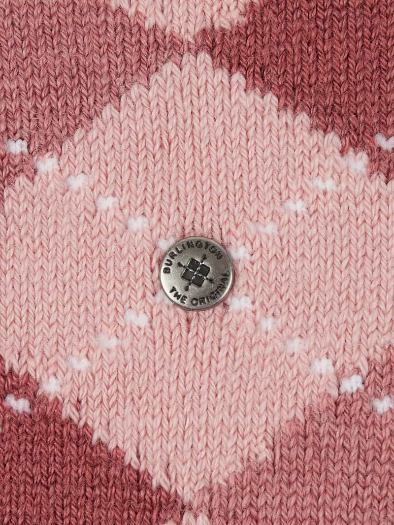 Burlington Sokken met labeldetail model 'WHITBY'