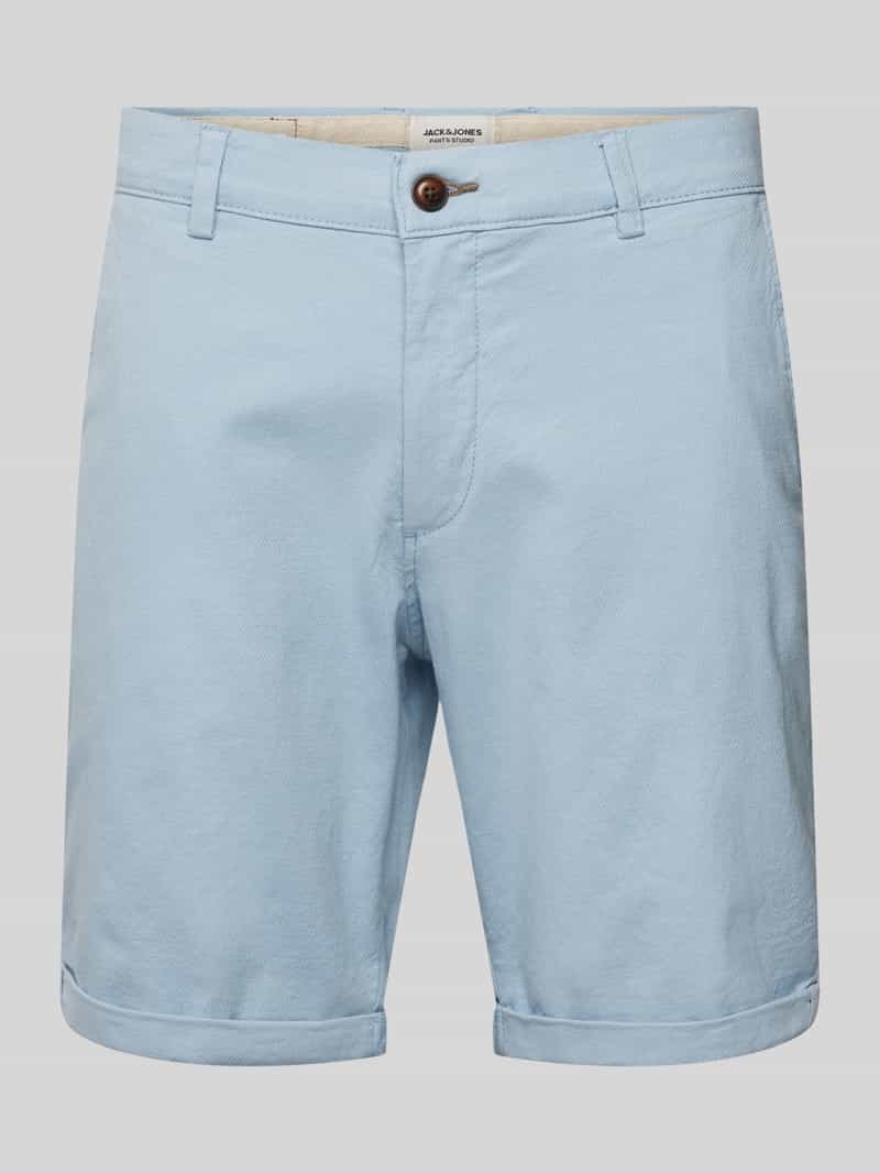 jack & jones Regular fit bermuda met structuurmotief model 'FURY'