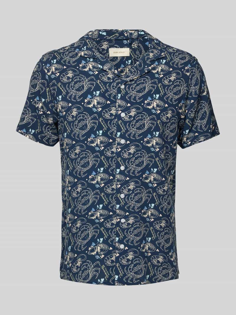 Blend Slim fit vrijetijdsoverhemd met reverskraag model 'ASCOT'