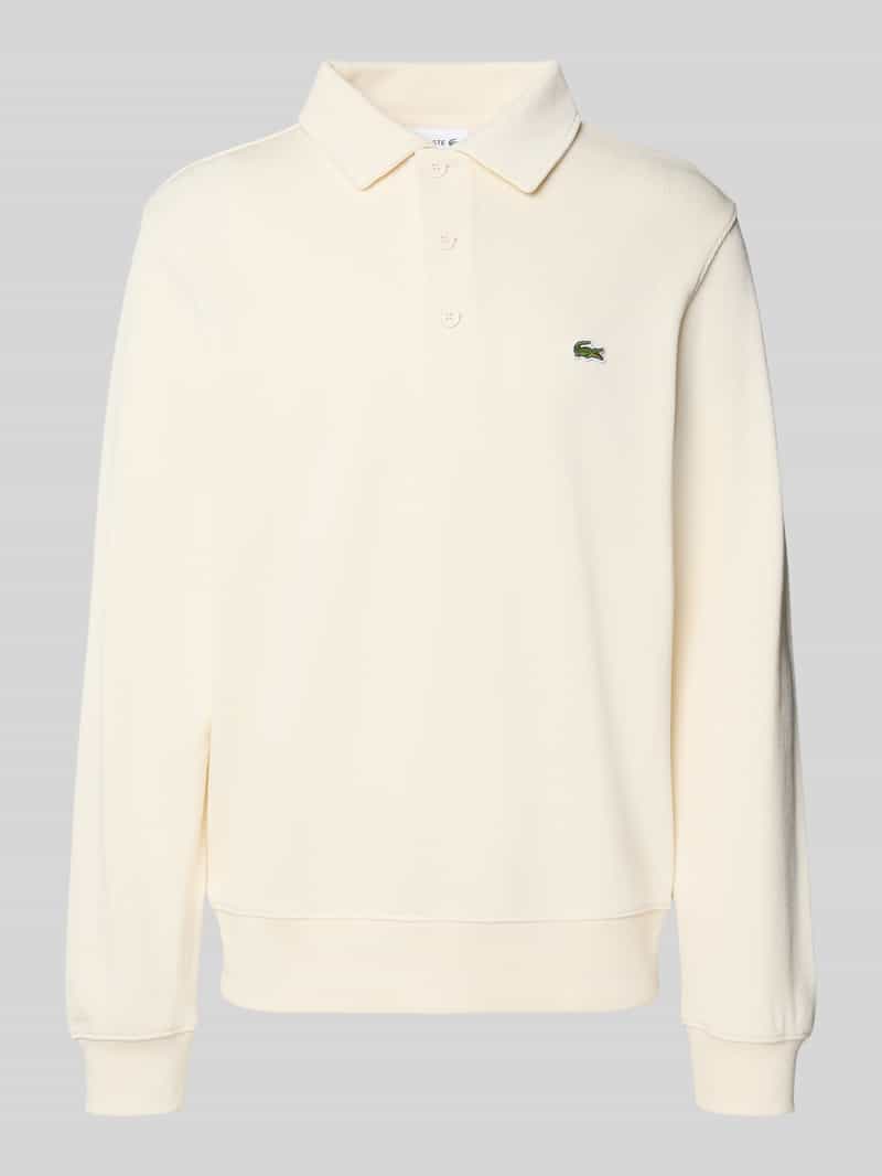 Lacoste Regular fit sweatshirt van puur katoen
