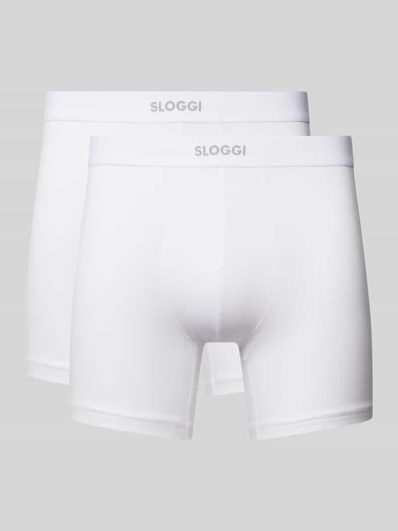 Sloggi Boxershort met elastische band met logo