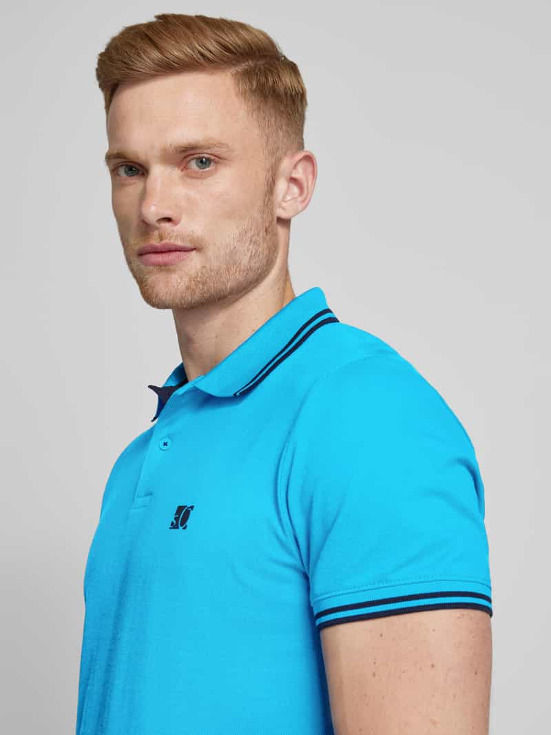 s.Oliver RED LABEL Poloshirt met labelprint