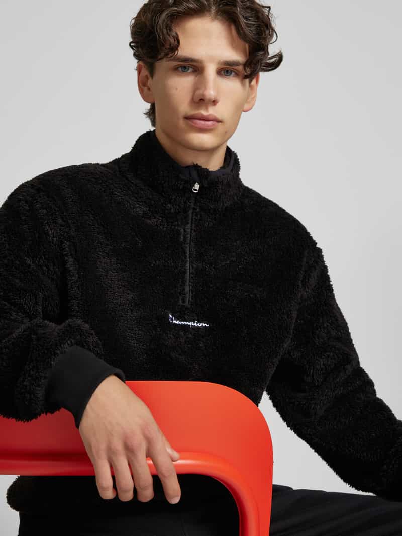 Champion Sweatshirt met labelstitching