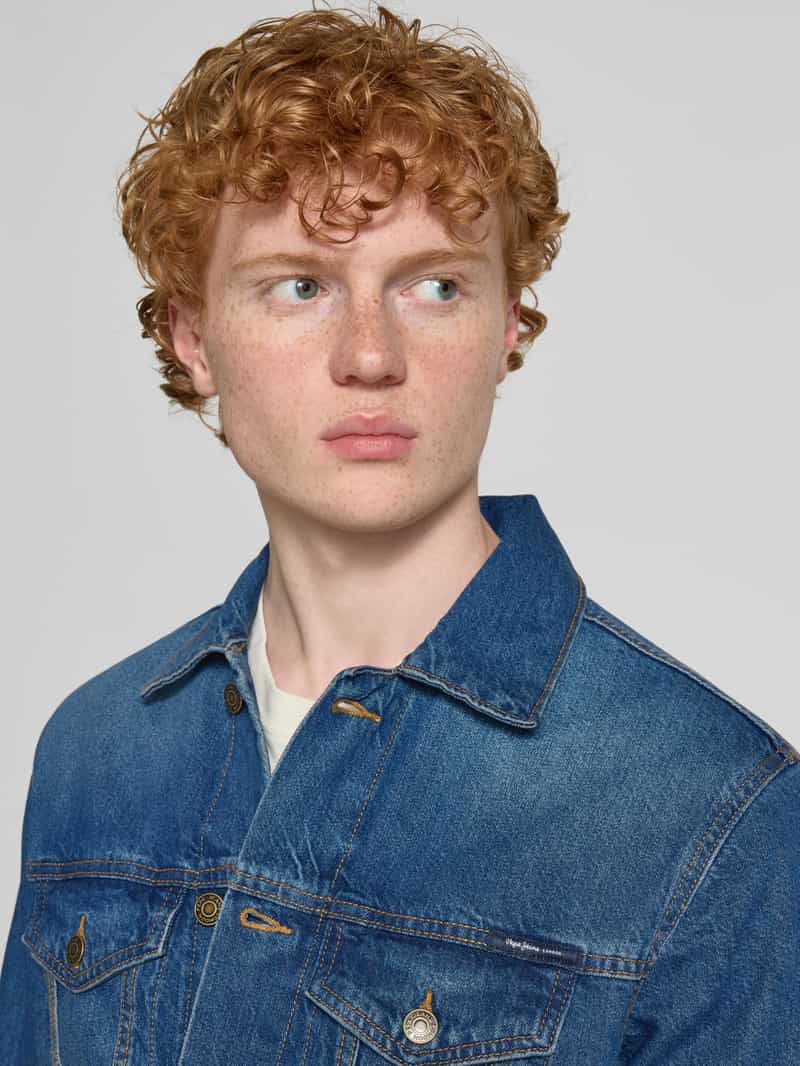 Pepe Jeans Regular fit jeansjack van puur katoen
