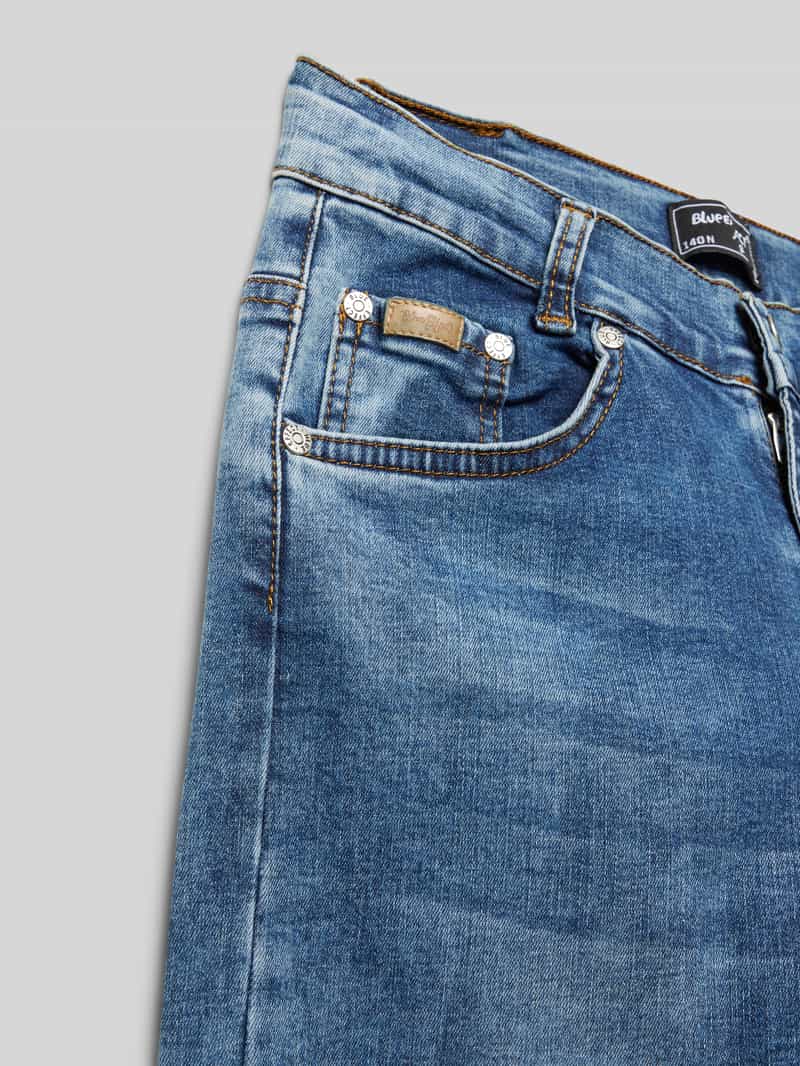 Blue Effect Jeans met labeldetail