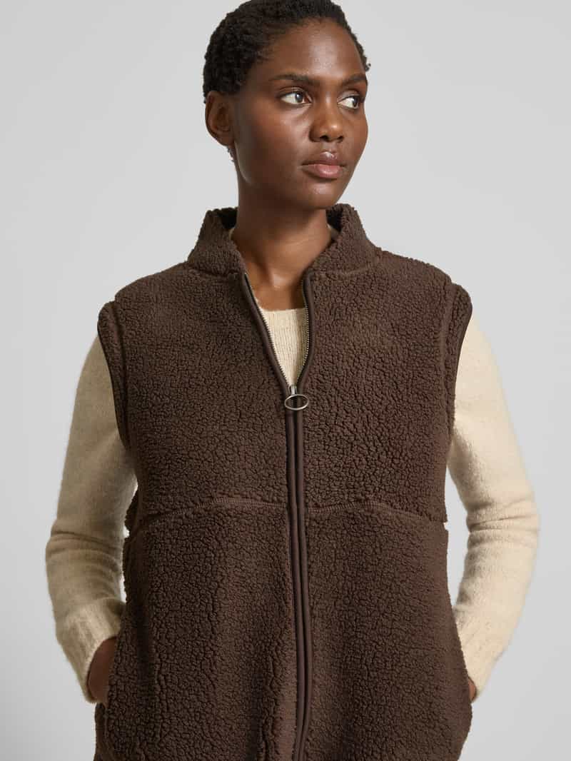 Soyaconcept Gilet met opstaande kraag
