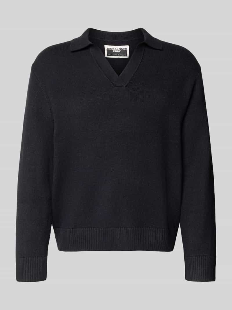 jack & jones Gebreide pullover met V-hals model 'COVER'