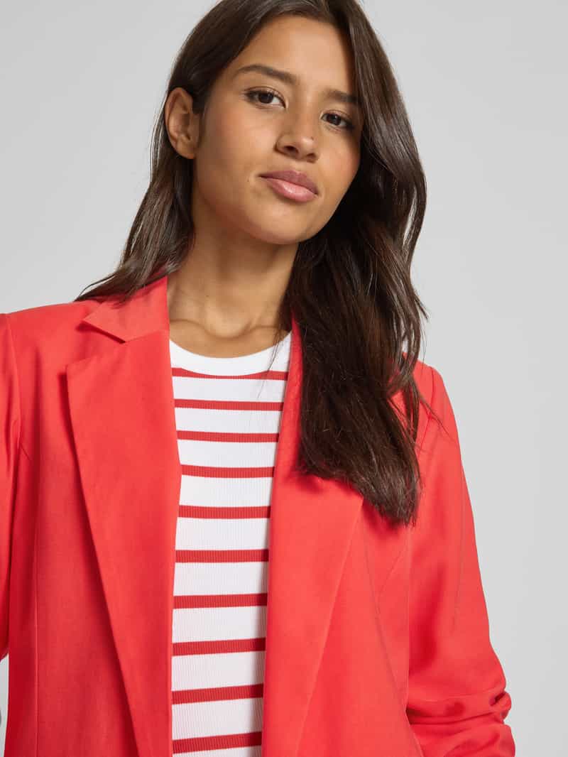 s.Oliver RED LABEL Regular fit blazer met geplooid detail op de mouw