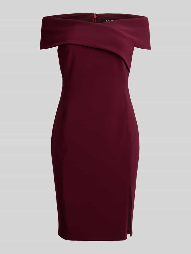 Lauren Ralph Lauren Cocktailjurk met carmenhals