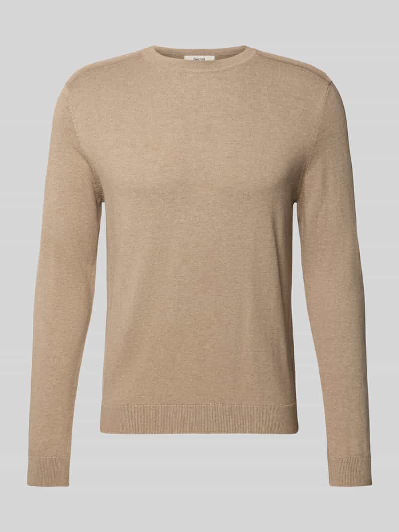 Selected Homme Regular fit pullover van puur katoen model 'BERG'