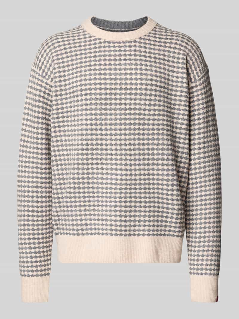 Scotch & Soda Gebreide pullover met ronde hals