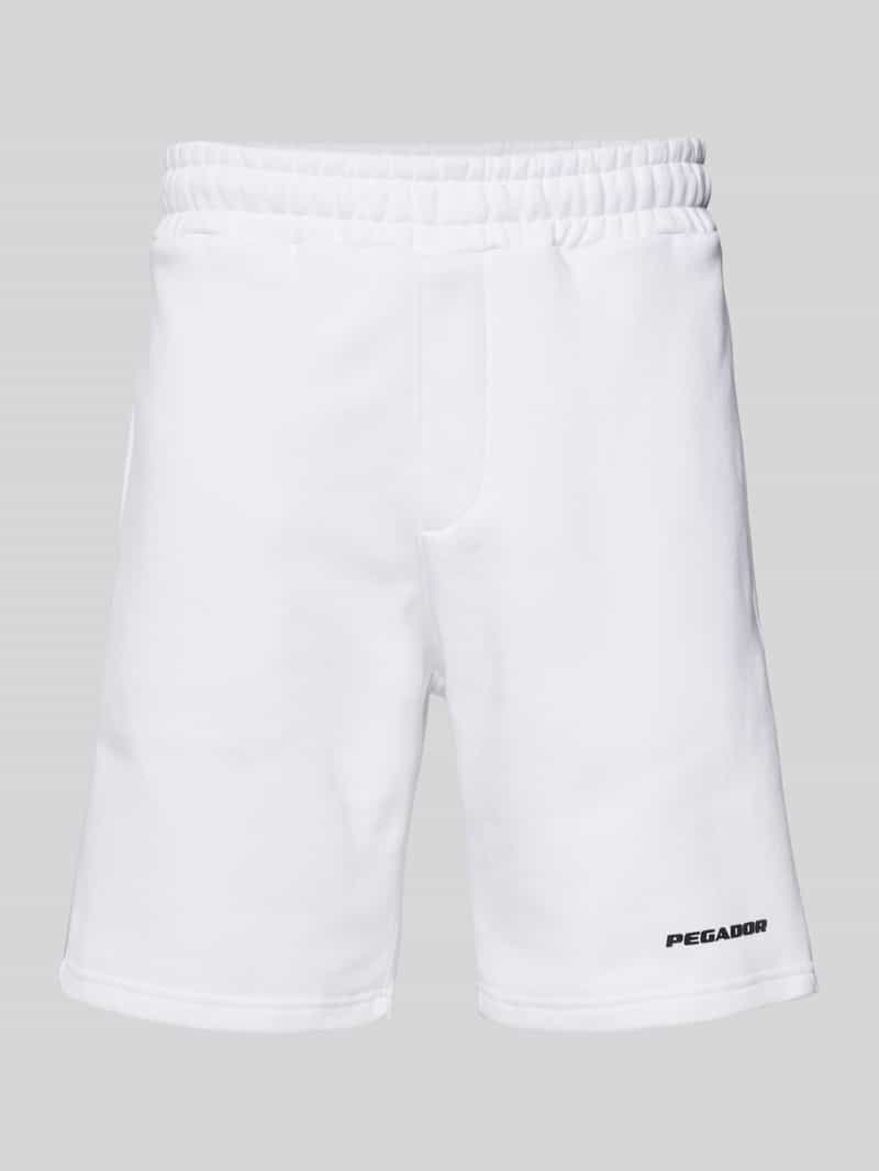 Sweatshorts met elastische band