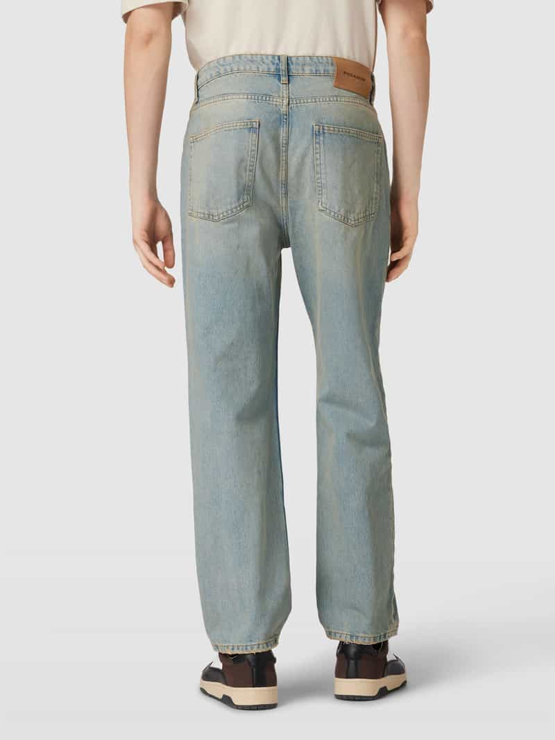 Jeans in used-look, model 'BALTRA' Pegador