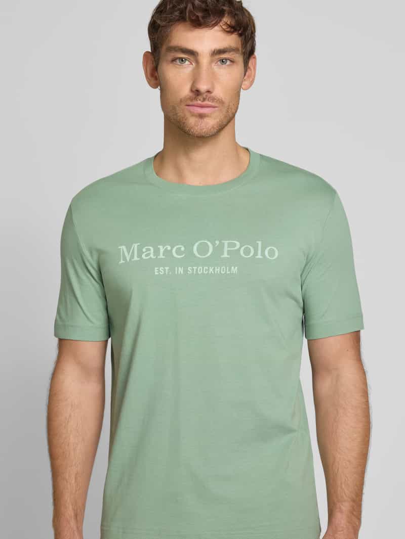 Marc O'Polo Regular fit T-shirt van puur katoen