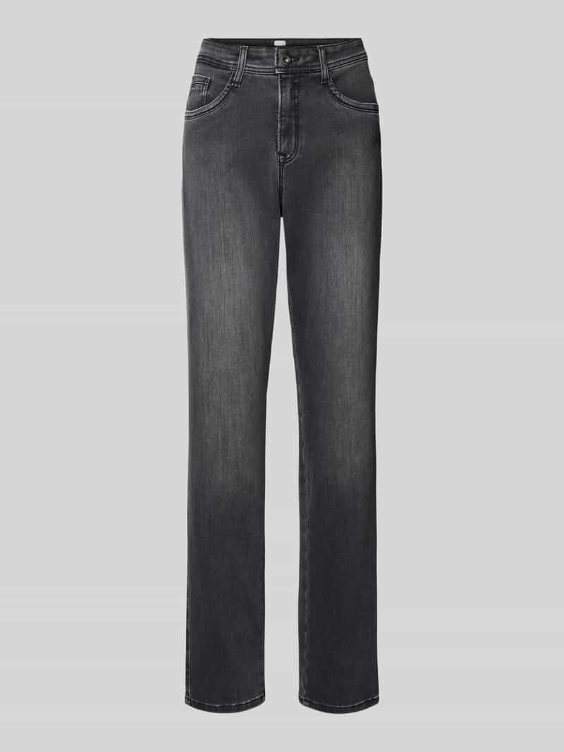 BRAX Straight fit jeans met steekzakken model 'CAROLA THERMO'