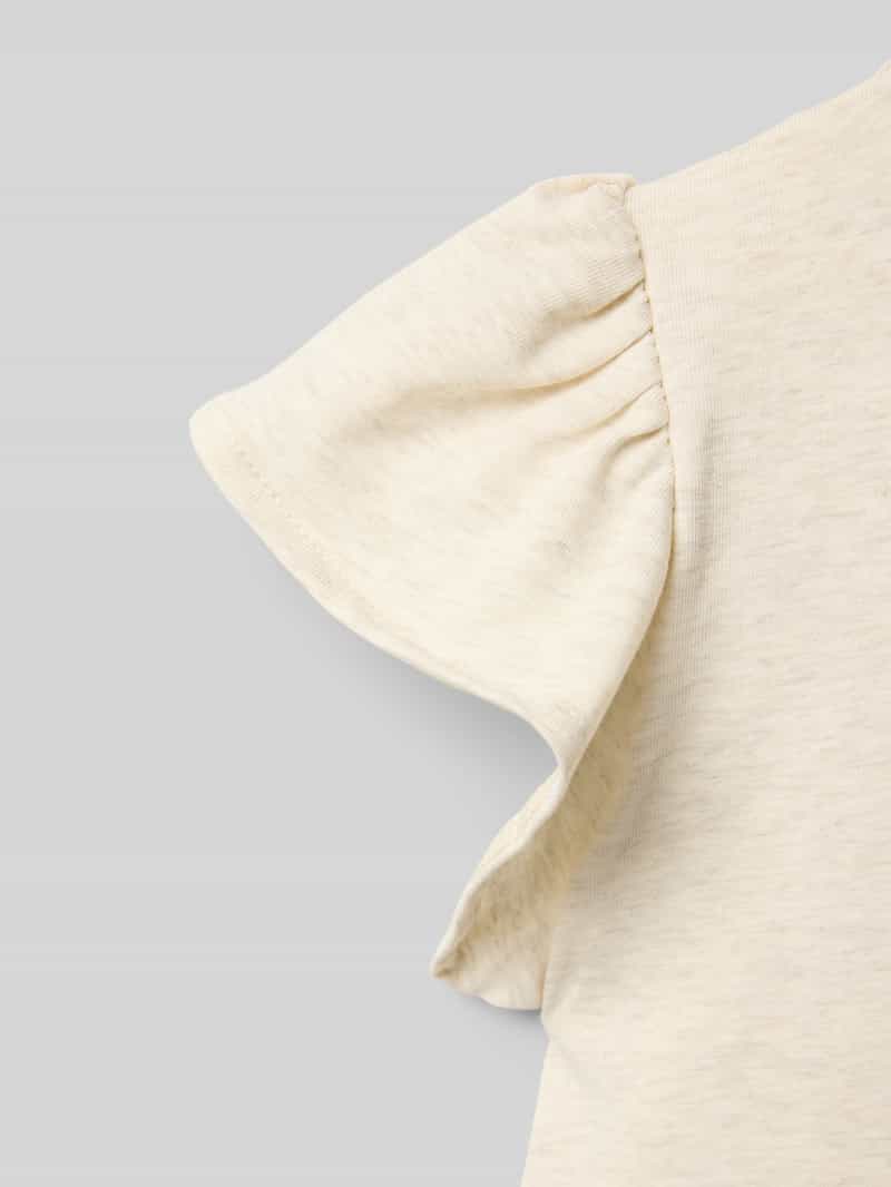 name it T-shirt met motief- en statementprint model 'FOLLYGLITTER'