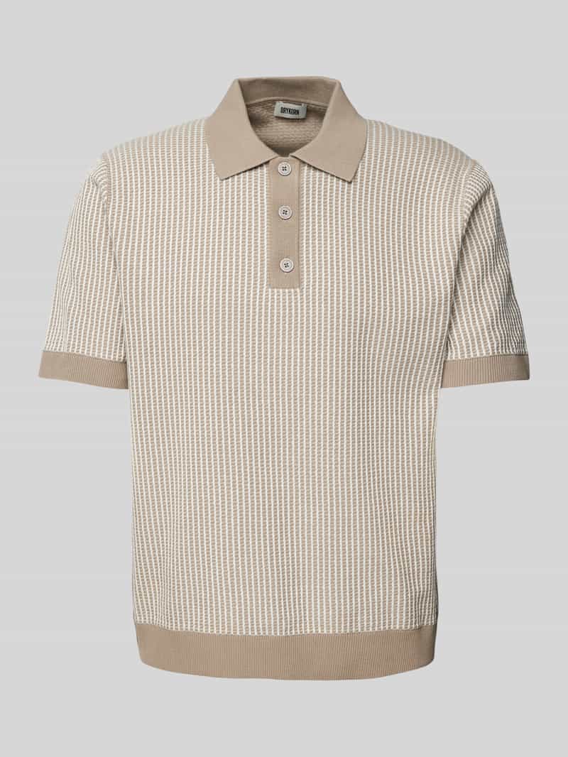 drykorn Regular fit poloshirt met knoopsluiting model 'TAMIAN 10'