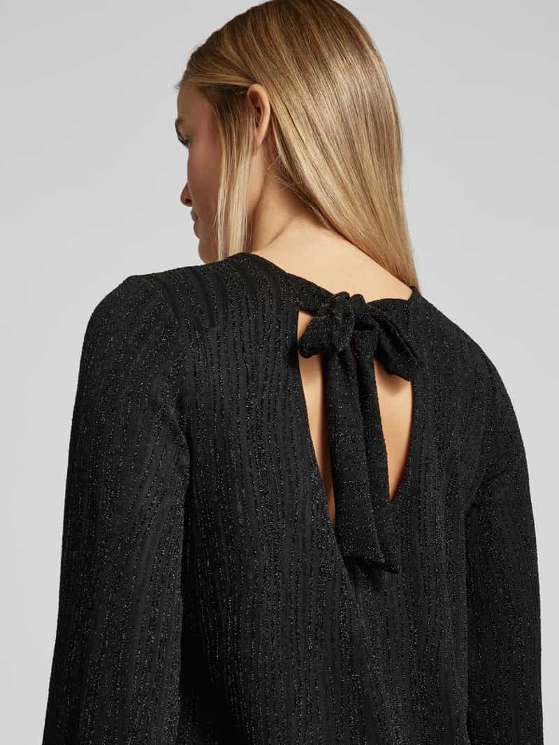 Only Regular fit mini-jurk met motief met effectgaren model 'CAROL'