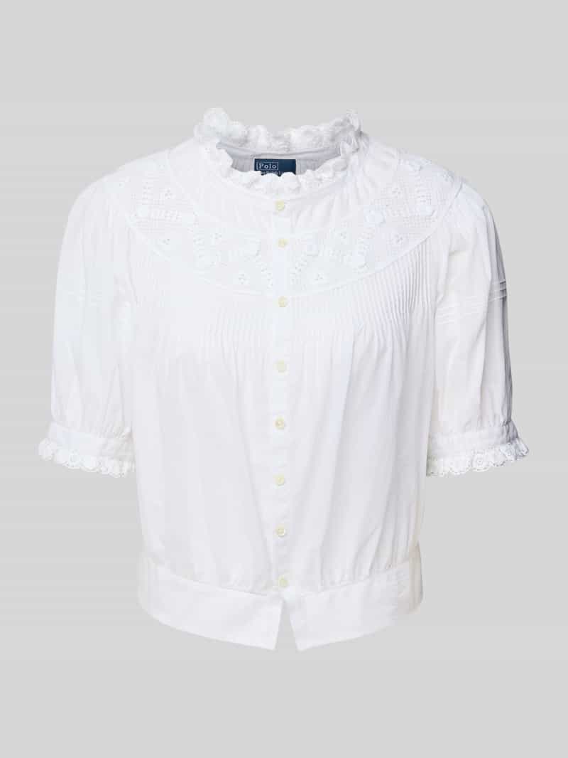 Polo Ralph Lauren Slim fit blouse met 1 2-mouwen model 'MICAL'