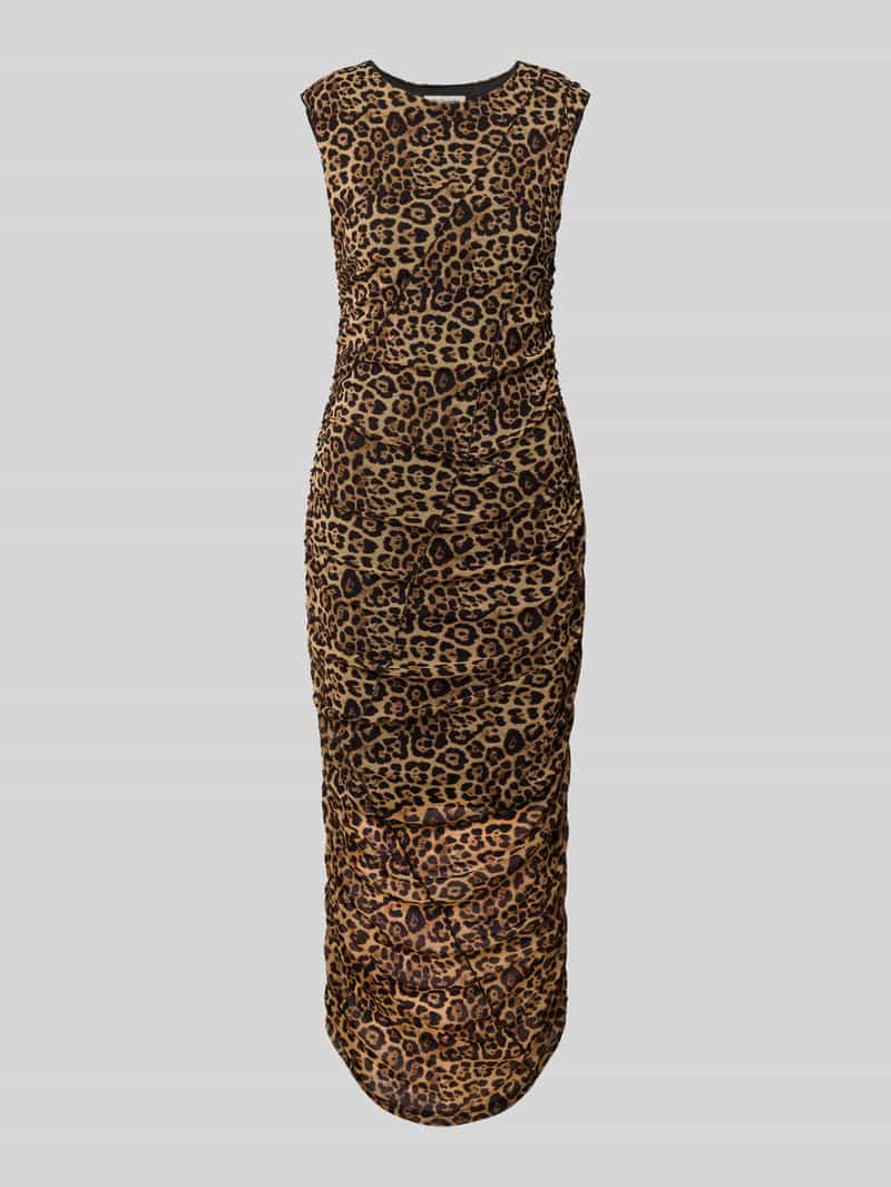 LOLLYS LAUNDRY Maxi-jurk met ronde hals