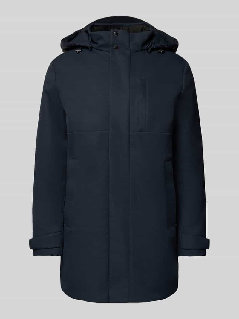 Geox Regular fit parka met ritszakken model 'AERANTIS'