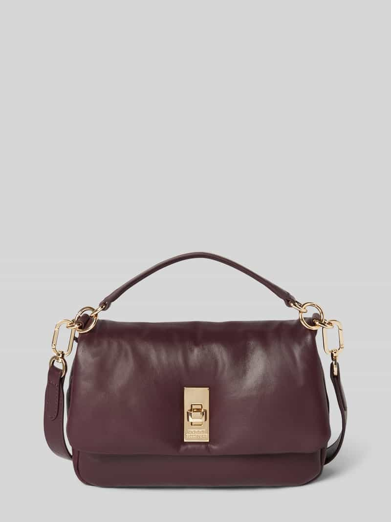 Tommy Hilfiger Crossbodytas van schapennappa met labeldetail