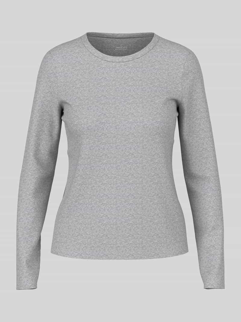 Marc Cain Shirt met lange mouwen met ronde hals
