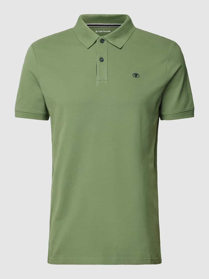 Tom Tailor Regular fit poloshirt met logostitching