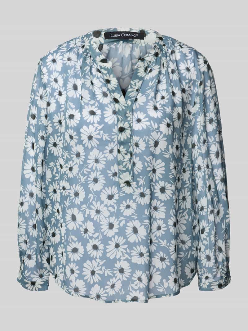 LUISA CERANO Blouseshirt met V-hals