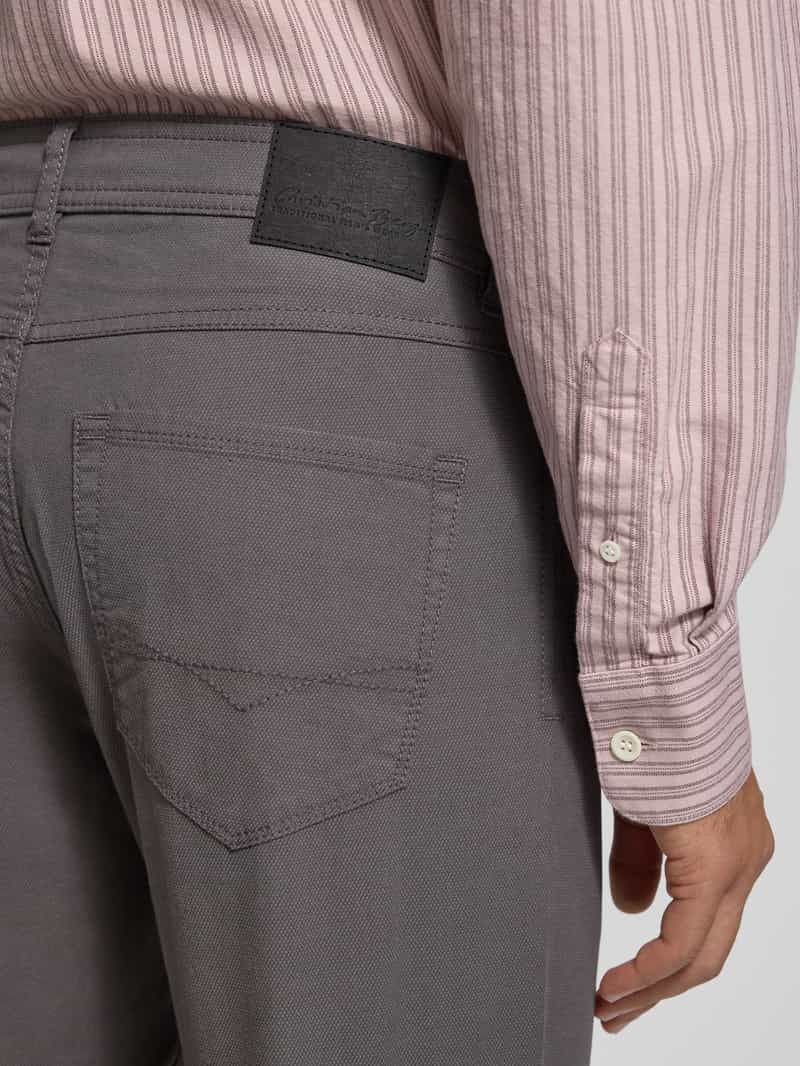 Christian Berg Men Regular fit stoffen broek met 5-pocketmodel