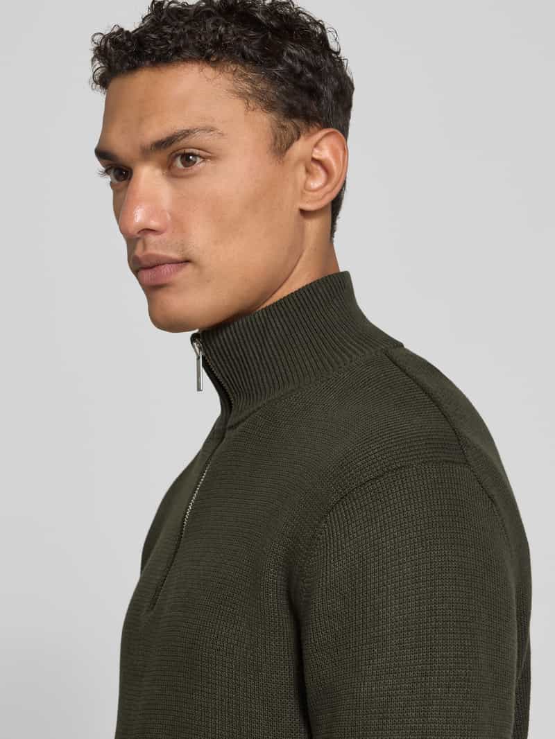 Selected Homme Regular fit schipperstrui van puur katoen model 'DANE'