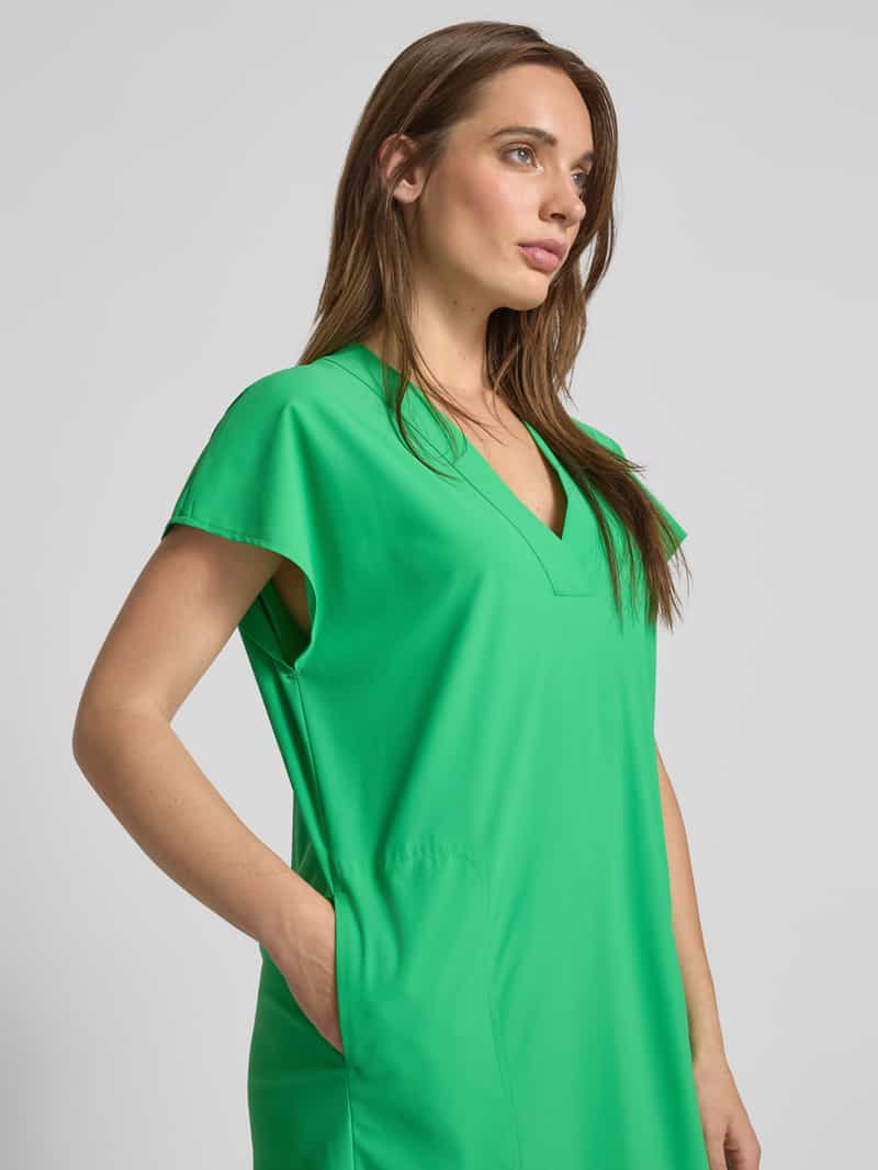 RAFFAELLO ROSSI Knielange jurk met V-hals model 'JOYCE'