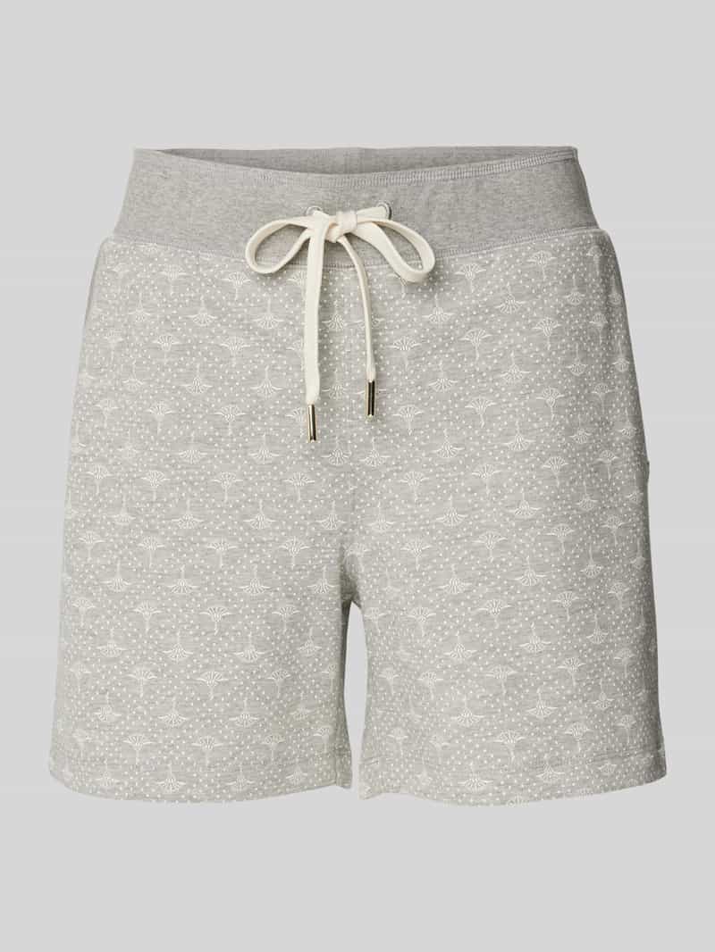 Joop! Sweatshorts met steekzakken opzij