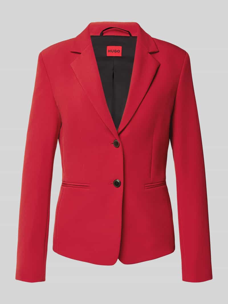 HUGO Shaped fit blazer met 2-knoopssluiting model 'AGONIA'