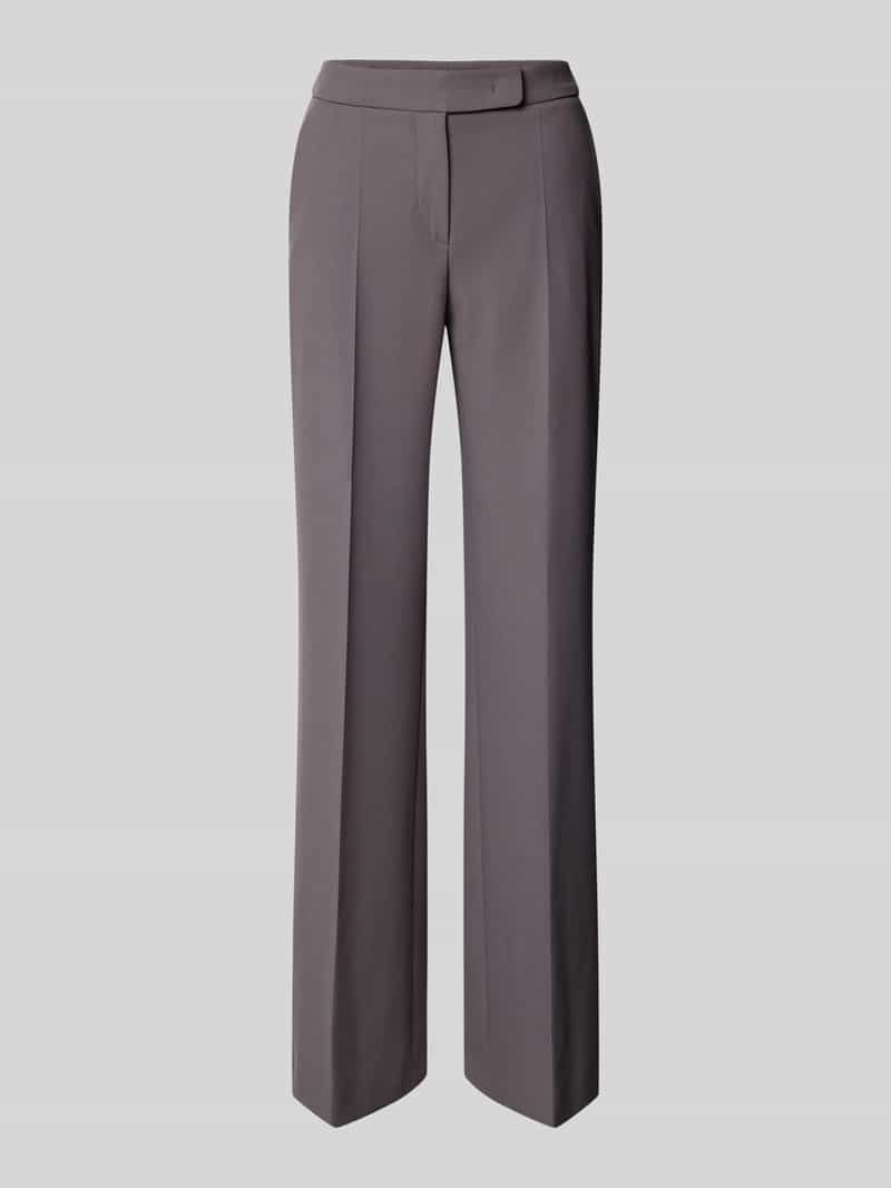 Windsor Straight leg pantalon met persplooien
