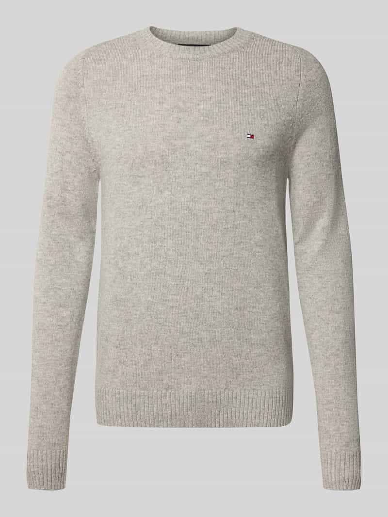 Tommy Hilfiger Regular fit gebreide pullover van het fijnste wol