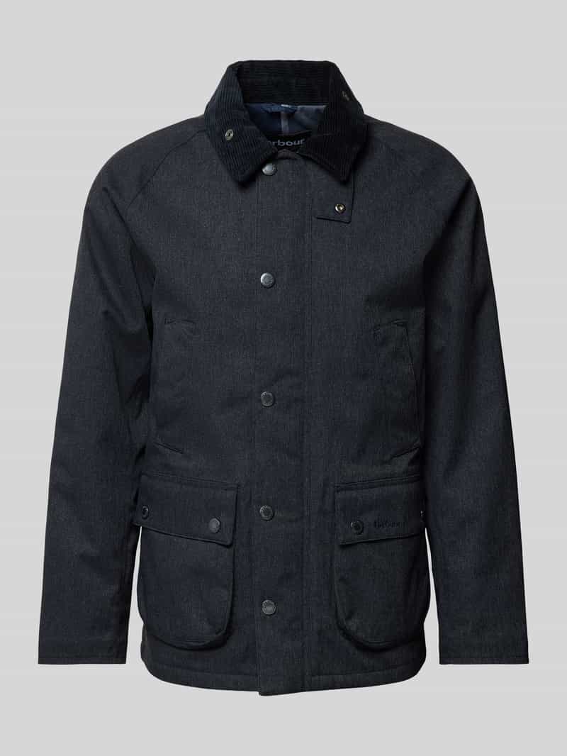 Barbour Jack met platte kraag model 'WINTER BEDALE'