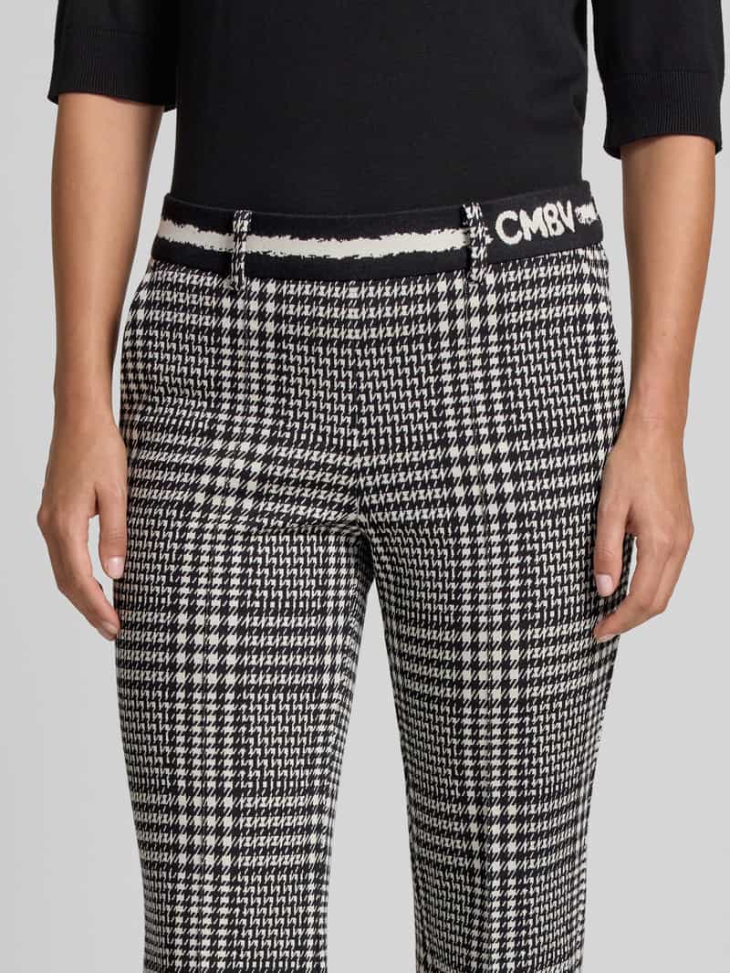 CAMBIO Korte broek met elastische band model 'FRANCOISE'